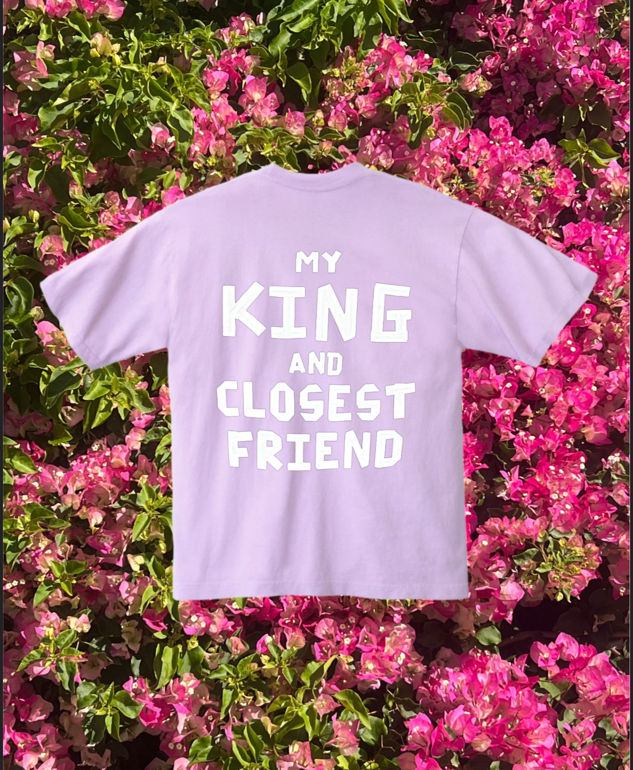 "CLOSEST FRIEND" TESTIMONY T-SHIRT SC2